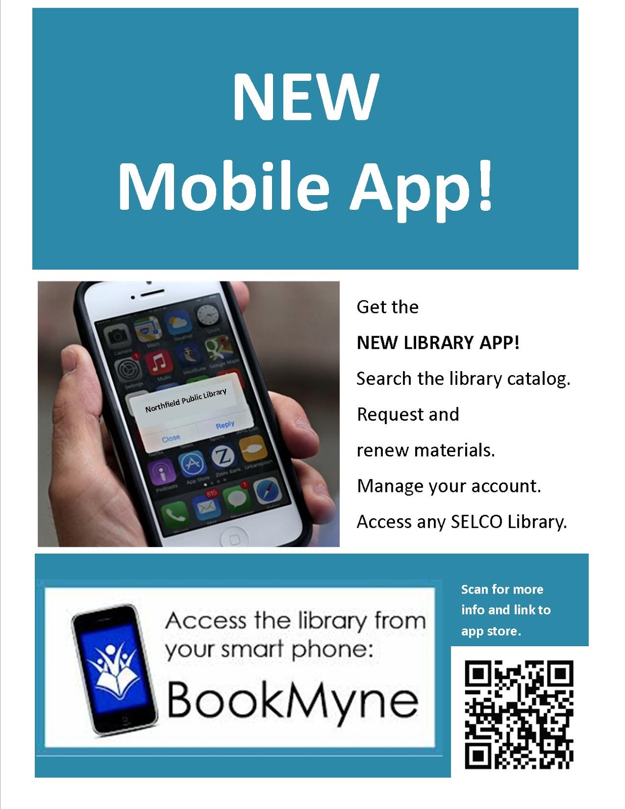 Northfield Public Library Get this cool LIBRARY app for your mobile device!