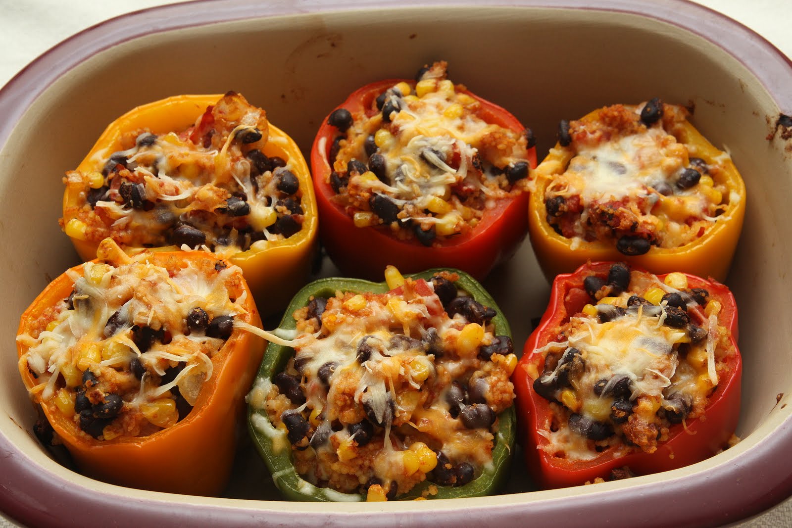 Lauren&#039;s Kitchen: Taco Stuffed Peppers