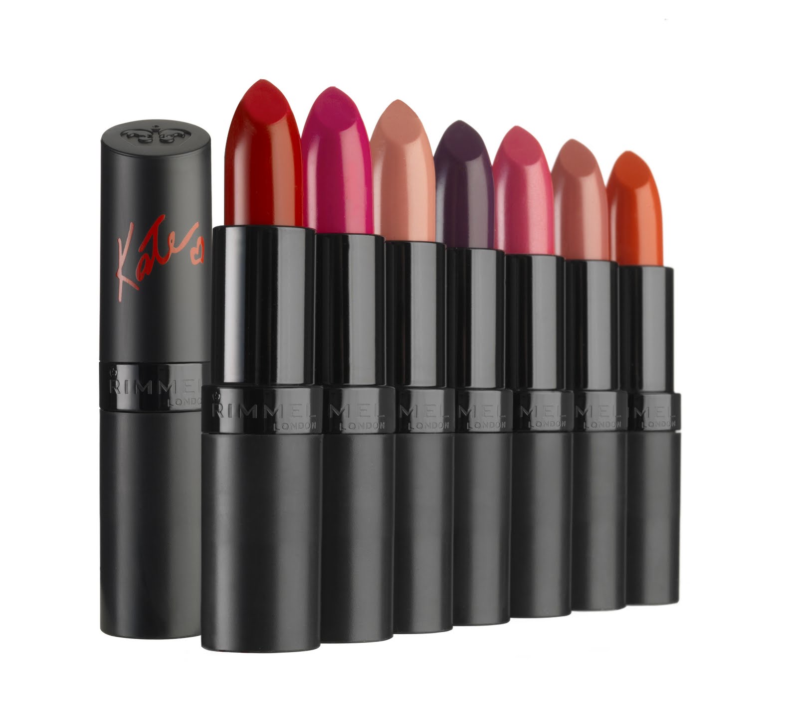 Kate Moss for Rimmel: Rose Gold Lipsticks - Fleur De Force