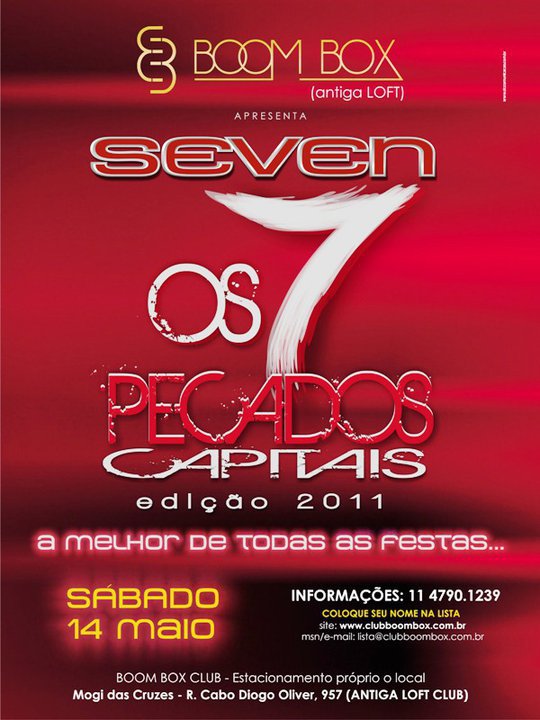 TUDO EM FESTA Boombox Club 14 de maio de 2011