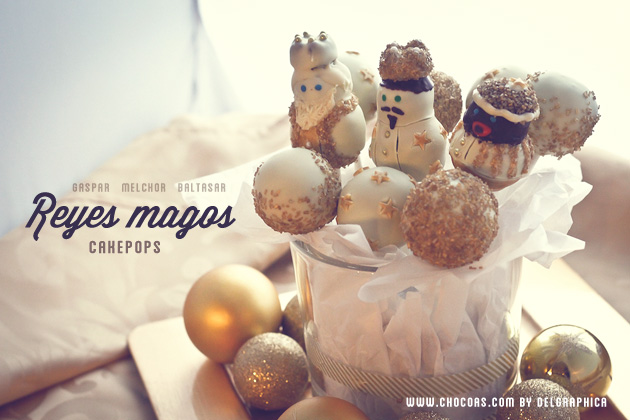 reyes magos cakepops - amigo invisible blogger 2013