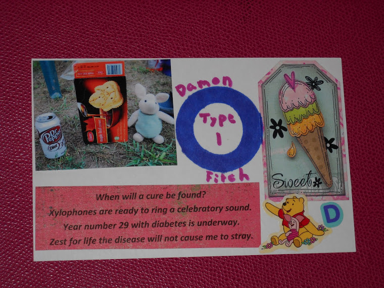 World Diabetes Day Postcard exchange