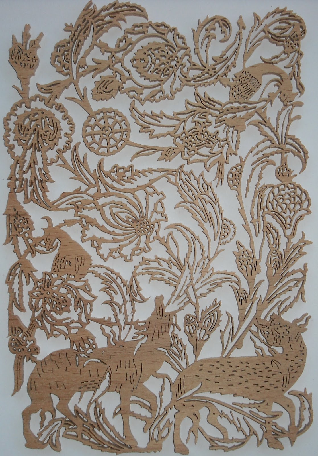 Naht Sanati Tavus Kusu Karaca Ve Cicek Motifi