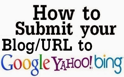 how to submit your blog website url to google bing and yahoo blogolect