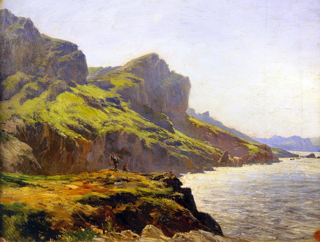 El Rincón de un Malagueño CARLOS DE HAES 18261898, pintor paisajista