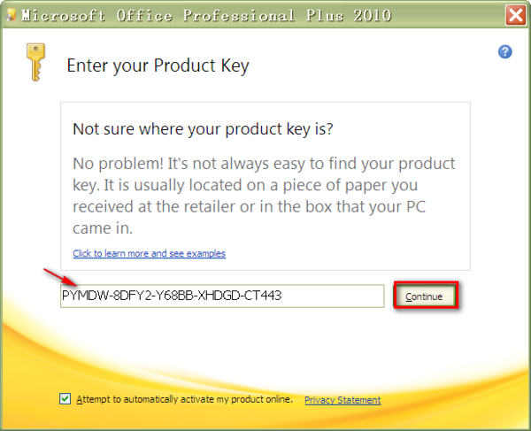 Activate Microsoft Office With Serial Key