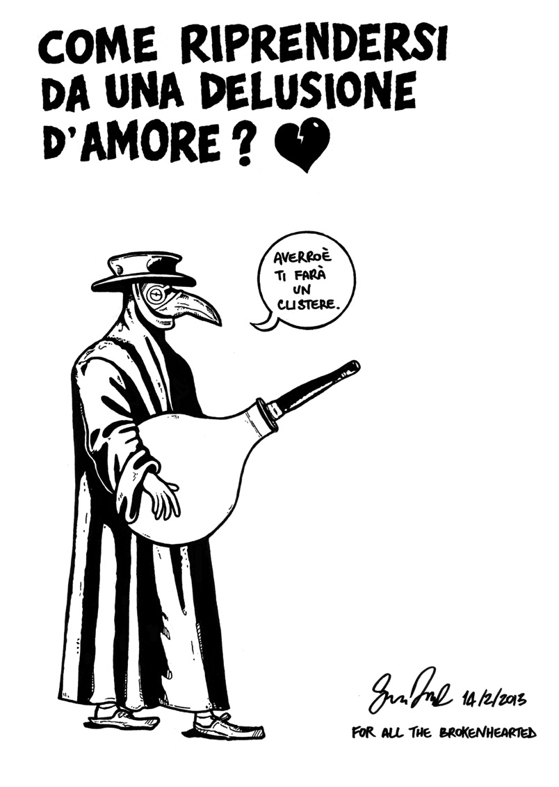 P.S. Chi non c\u0027ha mai avuto le corna semplicemente non se n\u0027è accorto. Rideteci su.