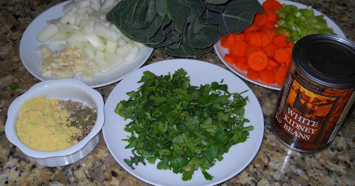 Fergie's Bites Collard Greens and White Bean Soup