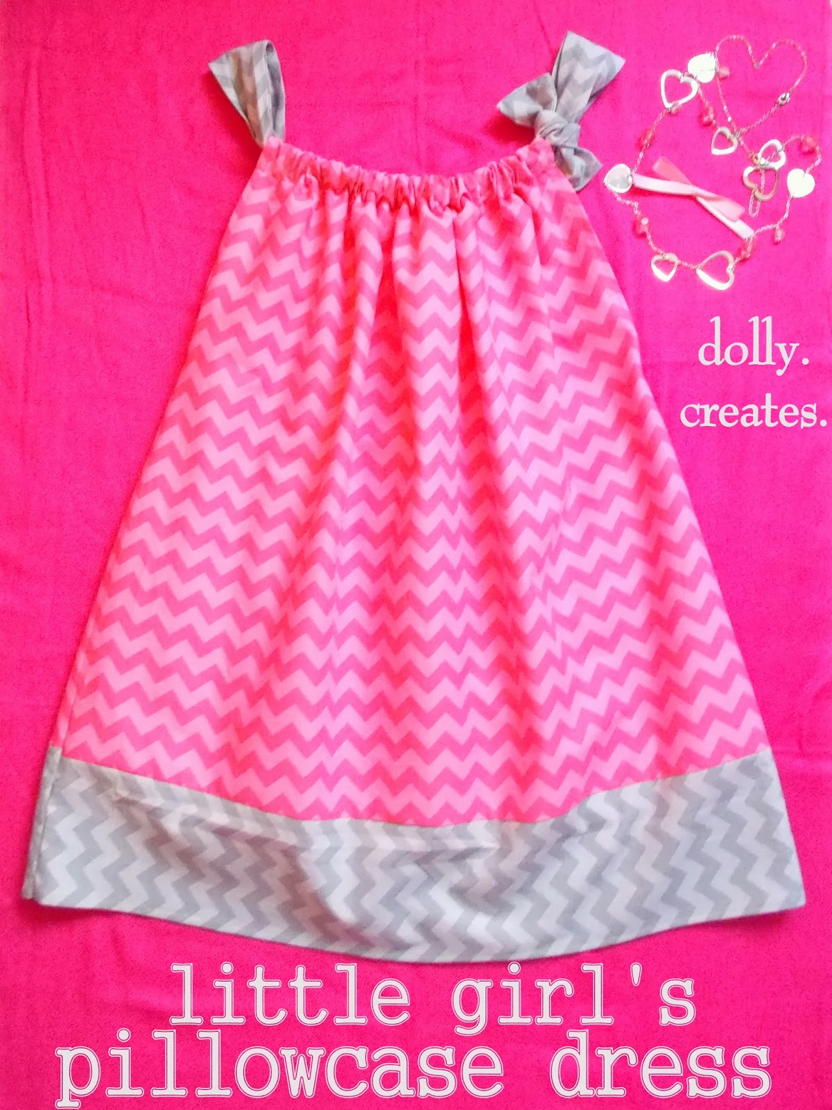 Dolly Creates Little Girl's Pillowcase Dress
