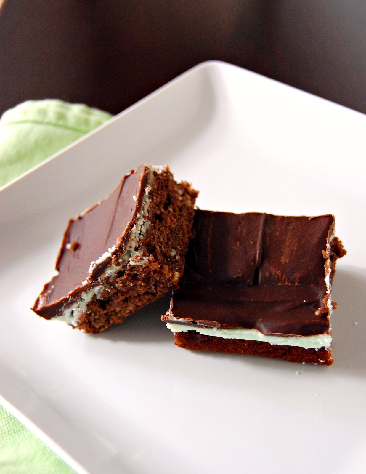 Hershey's chocolate mint dessert (aka cool mint dessert) Eva Bakes