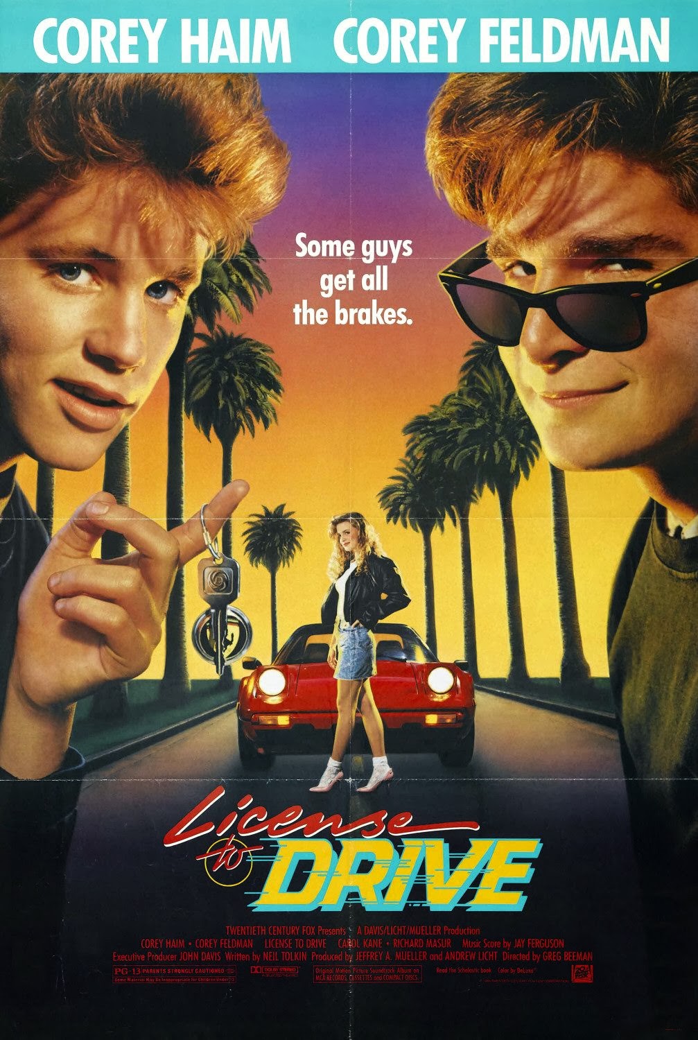 Corey + Corey = License To Drive Forces of Geek we like pop culture.