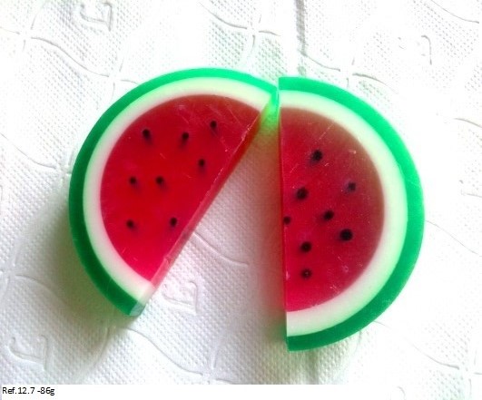 Jabones Locos: Sandía de Jabones Locos para el Verano!