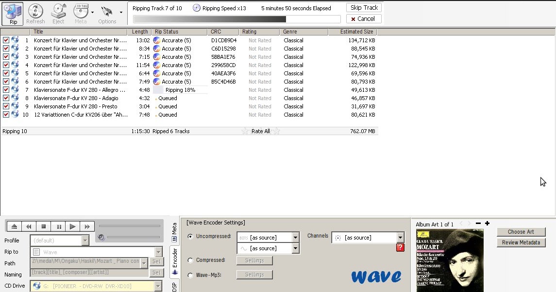 ubuntuでリッピング EAC / dBpoweramp CD Ripper PCまわりクイックメモ