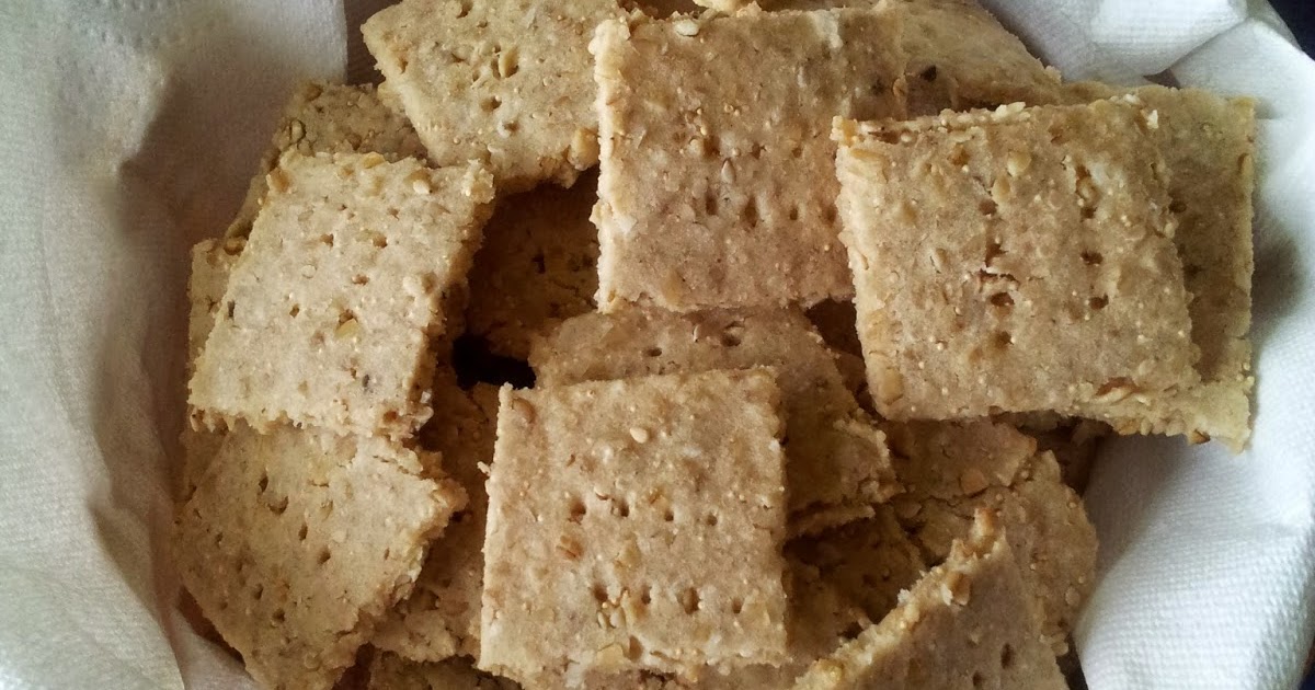 Comox Valley Seventhday Adventist Veggie Cooking Classes Crispy Crackers Recipe (Glutenfree