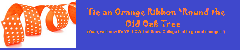 Tie an Orange Ribbon 'Round the Old Oak Tree