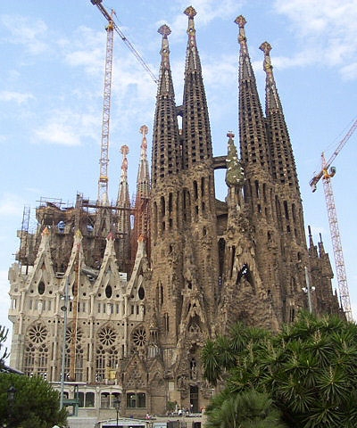 Gaudi Cathedral Barcelona