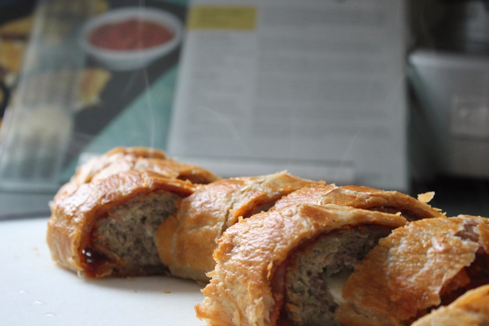 Delicious Dishings Meatball Wellington From Stuffed The Ultimate