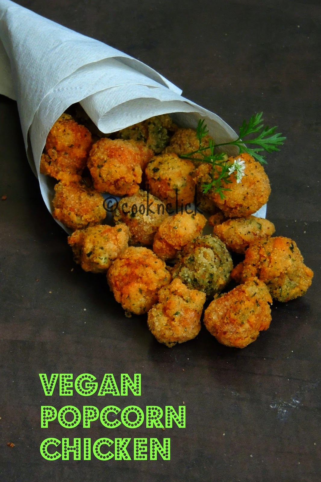 Vegan Popcorn Chicken/Vegan Soya Popcorn Cook N Click