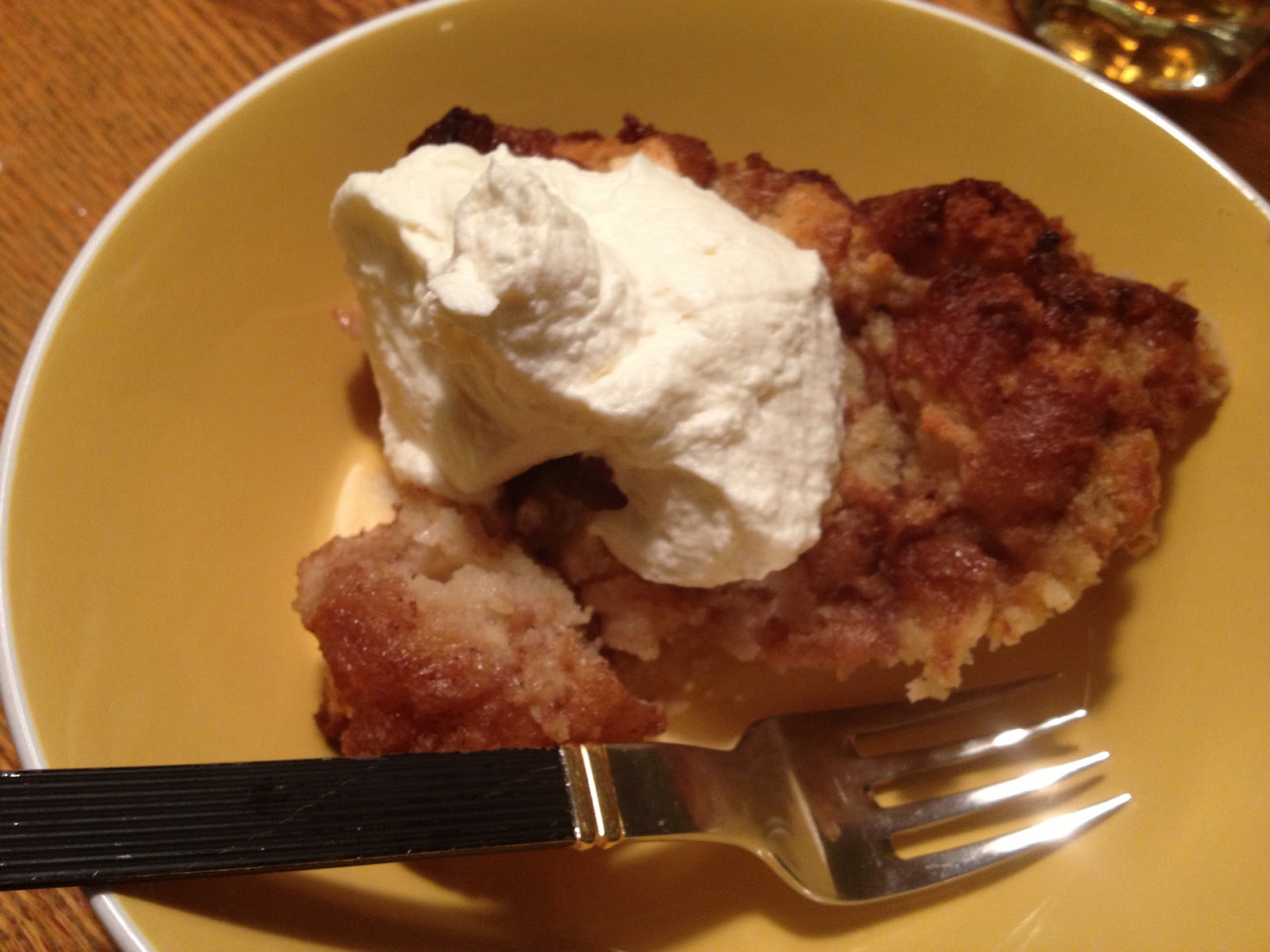 Making Michael Pollan Proud Apple Cider Donut Bread Pudding