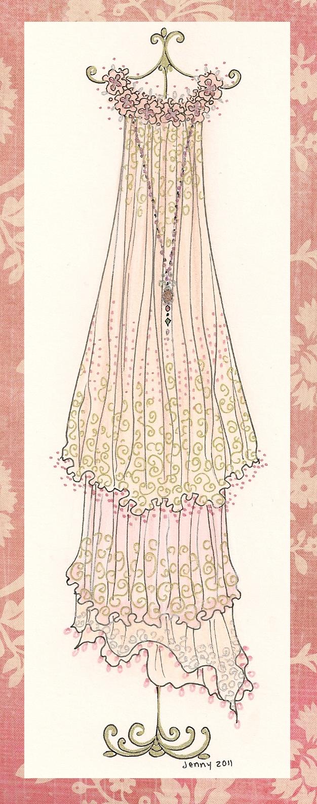 Jennelise: Drawing Dresses