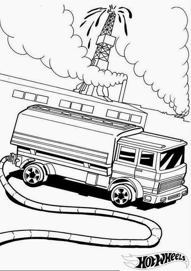 Hot Wheels Coloring Pages 30