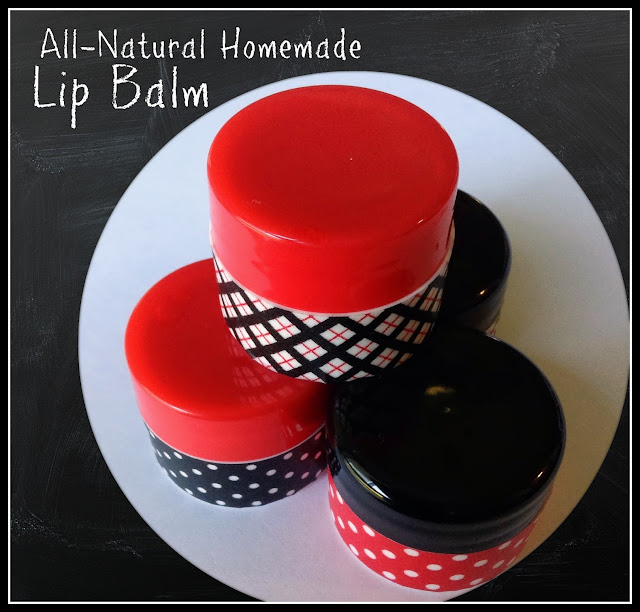 DIY Lip Balm - homemade lipbalm - simple to make!  #diy #homemade #chapstick #lipbalm #lips
