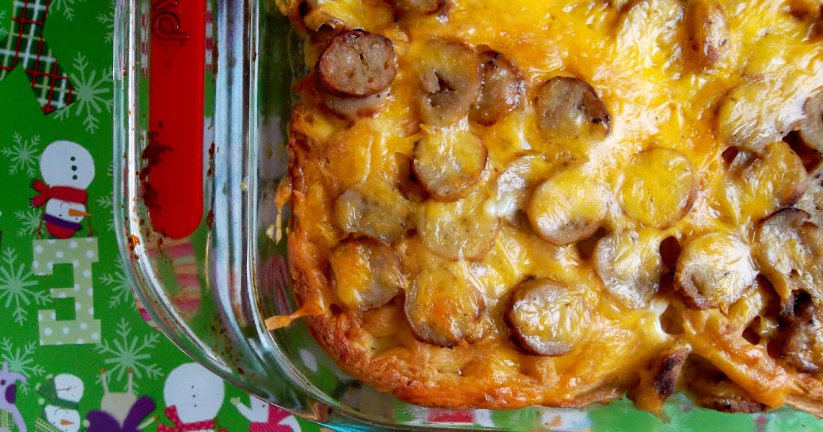 Our Beautiful Mess Maple Sausage Breakfast Bake