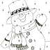 Imagenes de navidad para colorear - dibujos de navidad para colorear