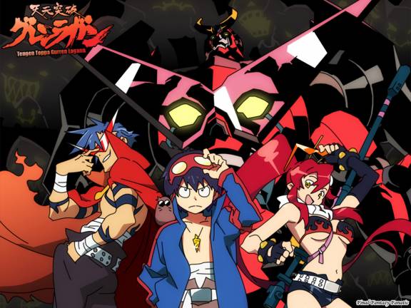 Q's Anime/Manga List Tengen+Toppa+Gurren+Lagann