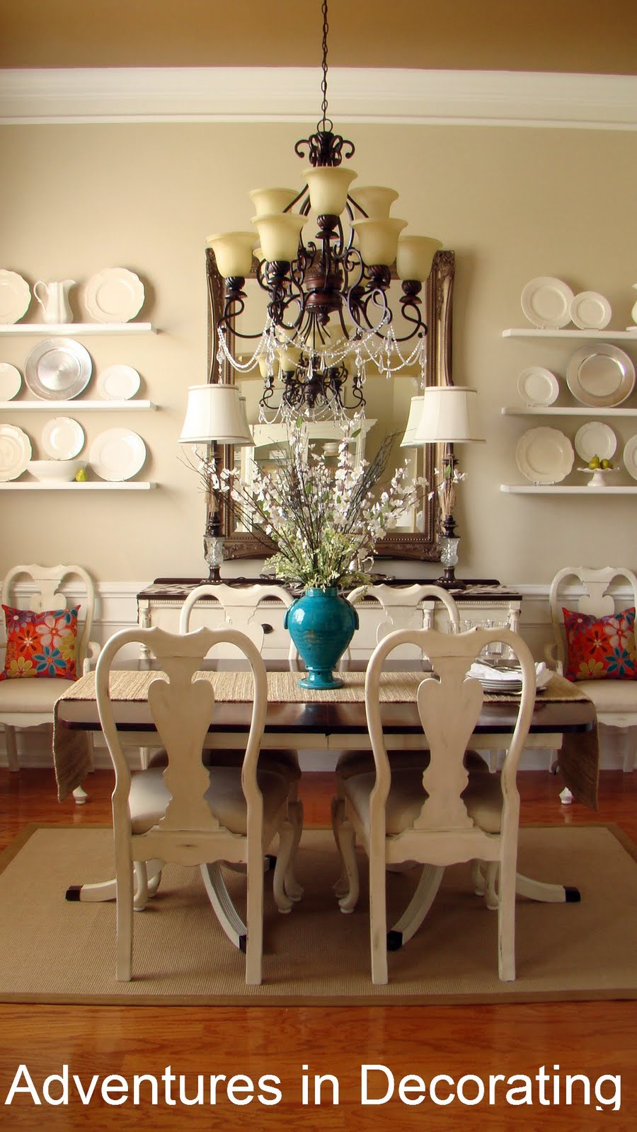 Adventures in Decorating: A Dining Room in White