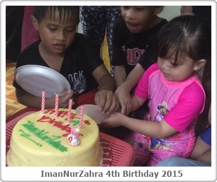 Zahra's 4th Birthday 2015
