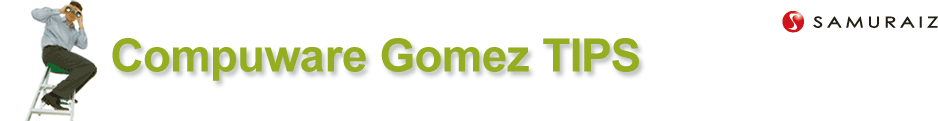 Compuware Gomez TIPS