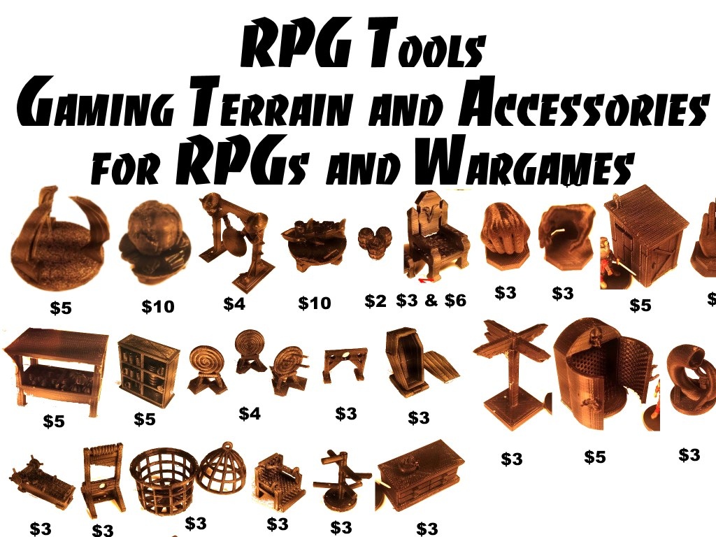 Tabletop Fix RPG Tools RPG and Wargaming Tabletop Accessories