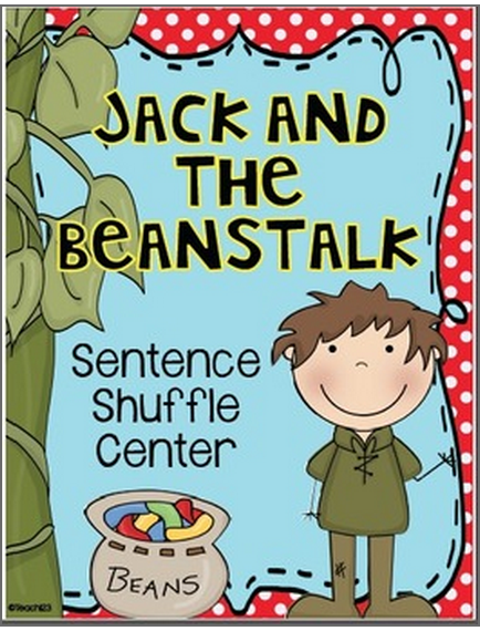Free printable jack and the beanstalk story image