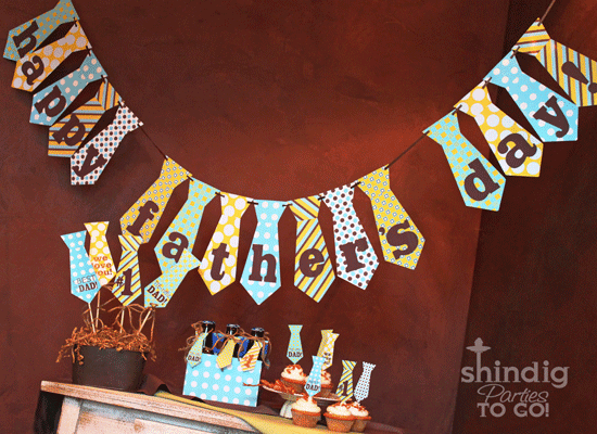 Creative Party Ideas by Cheryl: Father's Day Party Idea ...