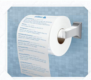 Shitter: Χαρτί τουαλέτας με όλα τα tweets του λογαριασμού σου