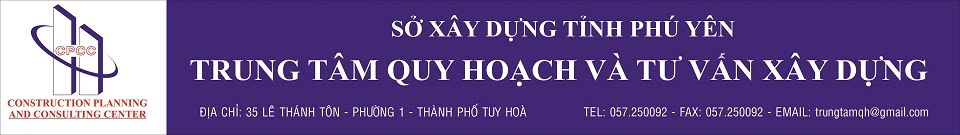 TRUNG TÂM QUY HOẠCH VÀ TƯ VẤN XÂY DỰNG