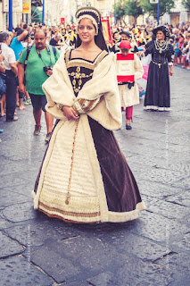 Sfilata di Sant' Alessandro Ischia, Foto Ischia, Antiche tradizioni dell' Isola d' Ischia, Corteo Storico Ischia, Donne in  abito d' Epoca, 