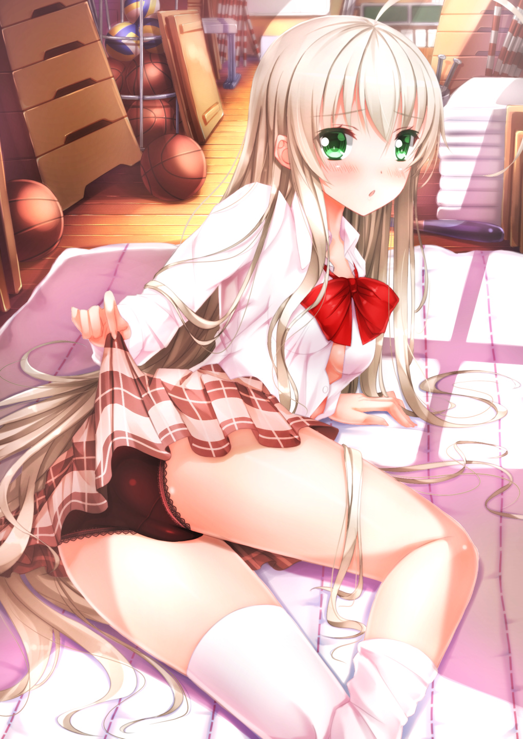 Thả bom cho ae xem cho đã :)) Yande.re+212264+ass+haiyore!_nyaruko-san+nyaruko+pantsu+skirt_lift+swordsouls+thighhighs