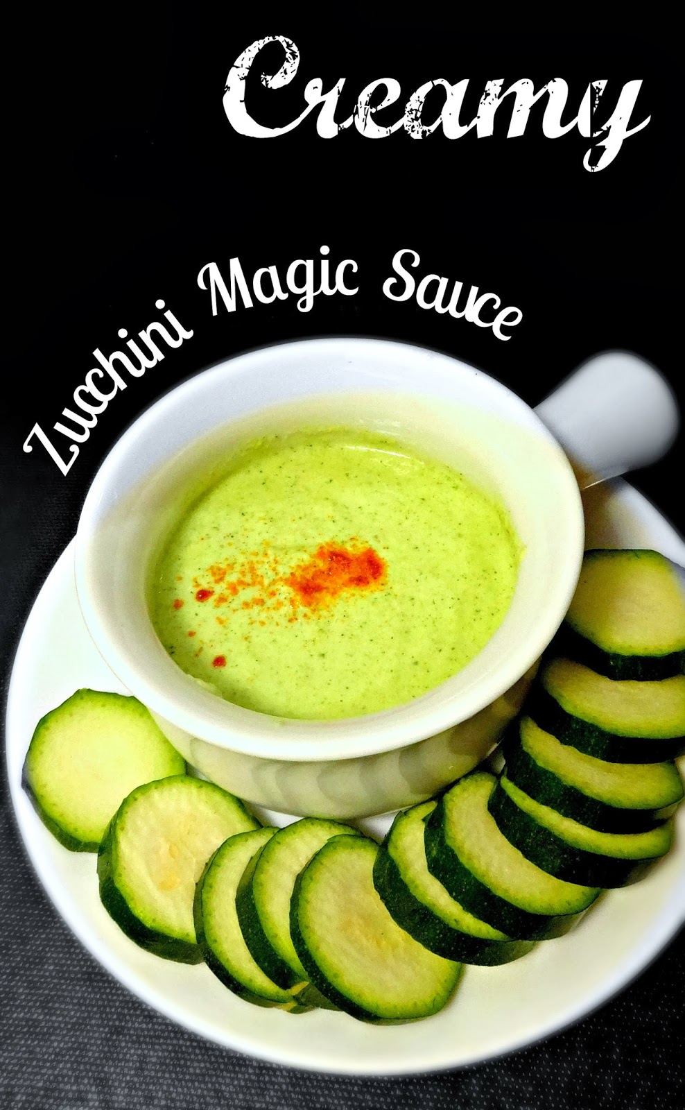 Creamy Zucchini Magic Sauce BAKING BACKWARDS