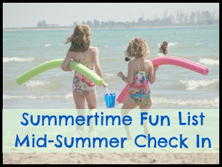 summertime fun list check in
