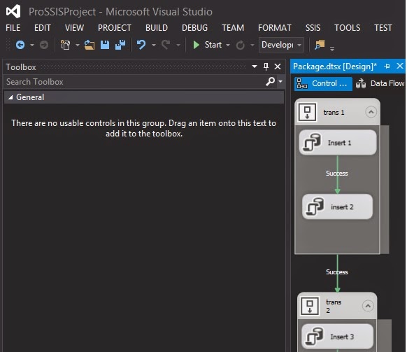 Visual Studio 2013 - Empty Toolbox