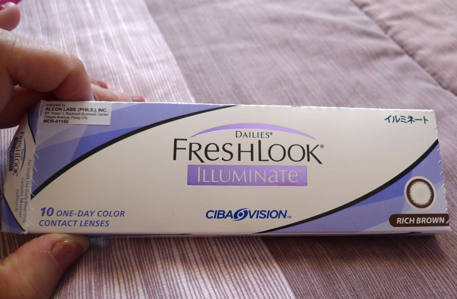 Review Freshlook Illuminate Dailies Contact Lens in Rich Brown The