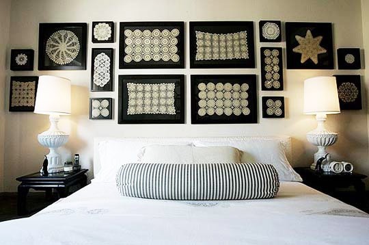 Handbags*N*Pigtails: Doily Wall Art-Yea or Nay?