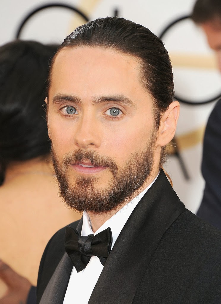 Celeb Diary Jared Leto 2014 Golden Globe Awards