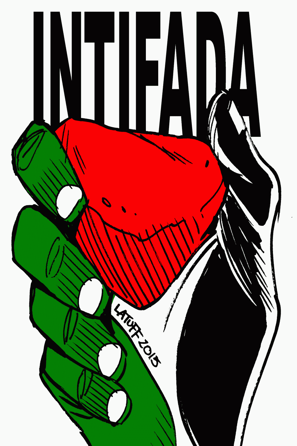 Intifada ist unsere Antwort auf die zionistische Agression