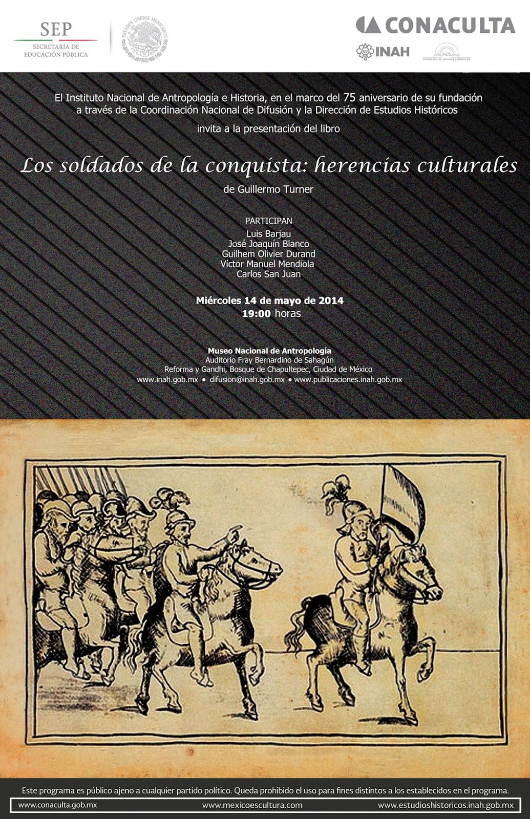 Dirección de Estudios Históricos Presentación del libro