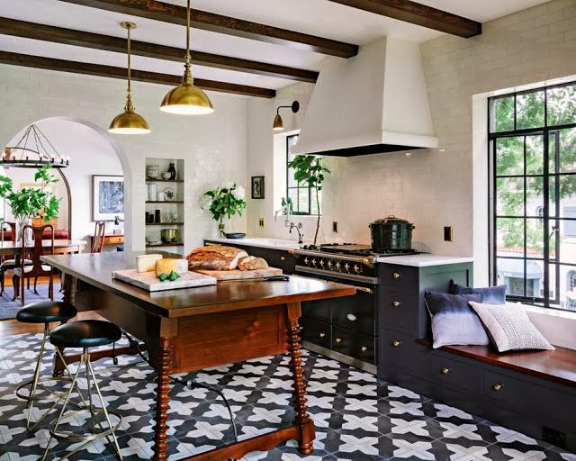 Inspired Whims My Thing For Black Ceiling Beams