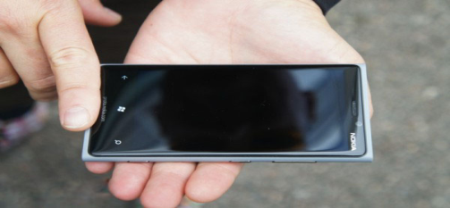 Nokia Ash Grey Lumia 920 Spotted