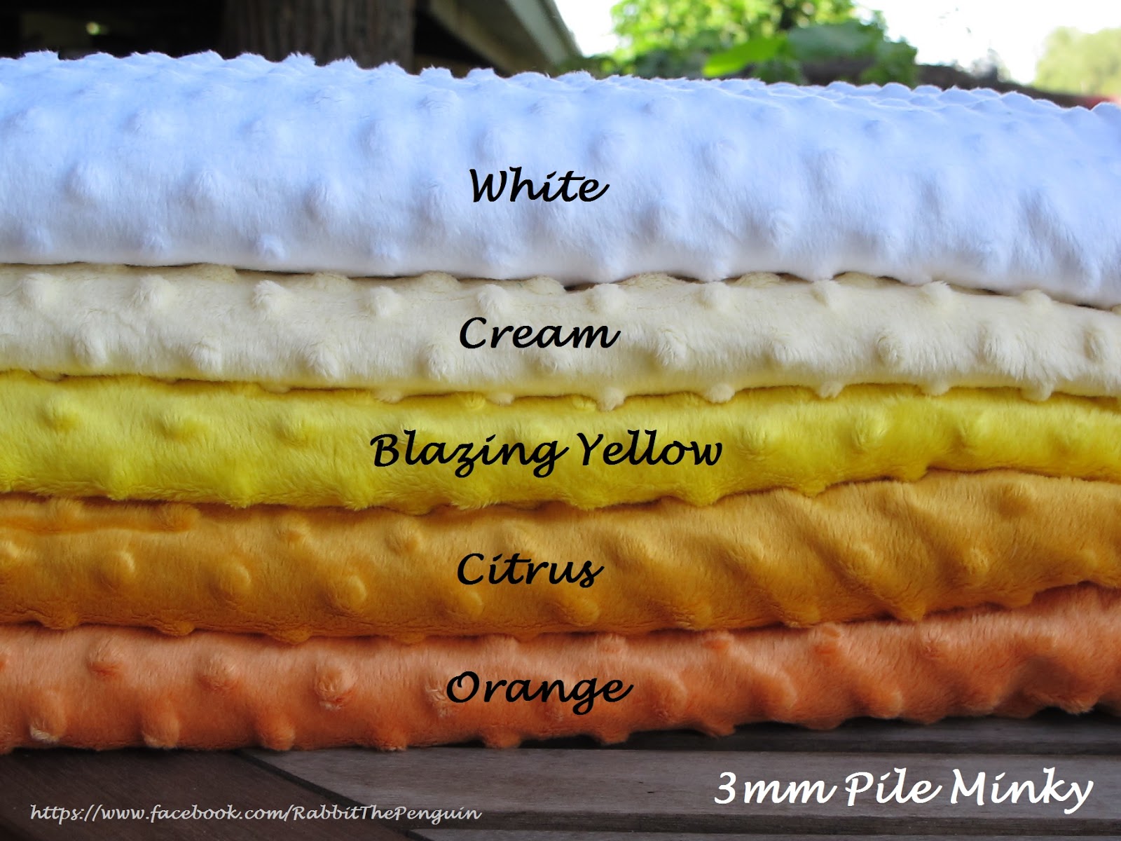 Rabbit The Penguin Minky Fabrics Now In Malaysia